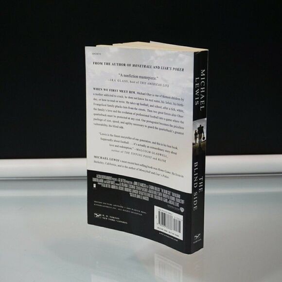 The Blind Side by Michael Lewis 2009 Trade Paperback Movie Tie-In Edition - Picture 3 of 8